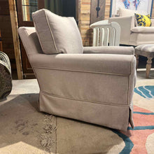 Load image into Gallery viewer, Crate &amp; Barrel Swivel Glider Chair
