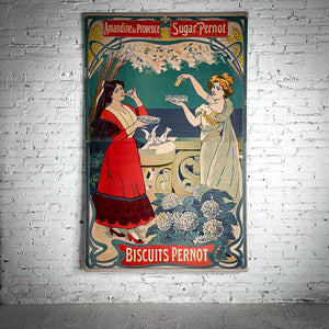 1900's Reproduction Art Nouveau Poster Wall Decor