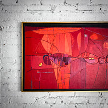 Load image into Gallery viewer, John O'Neil Oil "Within Permian Red" Oil on Canvas
