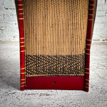 Load image into Gallery viewer, Mid Century African Tribal Woven Rattan Drum
