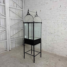Load image into Gallery viewer, Gothic Wrought Iron Display Case Terrarium
