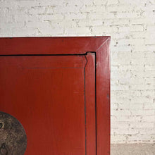 Load image into Gallery viewer, Chinese Red Lacquer Camphor Wood Cabinet
