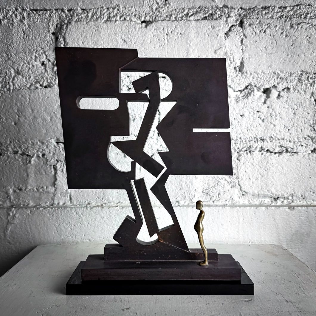 1976 Ernset Trova Contemporary Post War Metal Sculpture