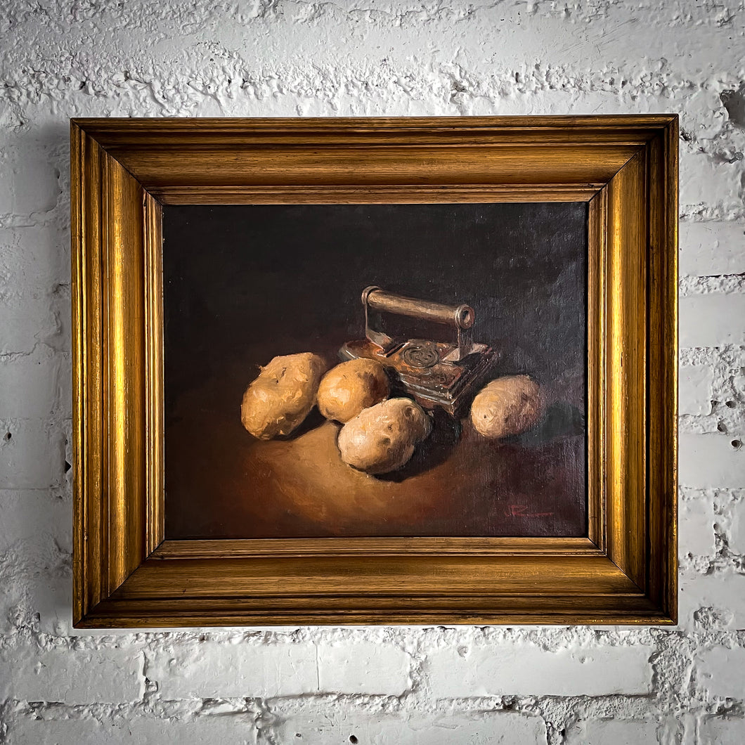 Juan Ramon Cebrian Oil Still Life Painting