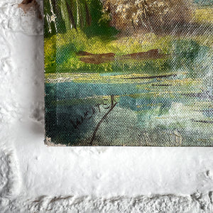 Ivette B. Impressionism Oil Landscape Painting