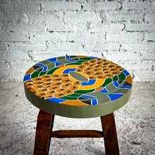 Load image into Gallery viewer, 2018 Lucas Rise Ocassional Mesquite Stool
