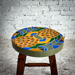 2018 Lucas Rise Ocassional Mesquite Stool