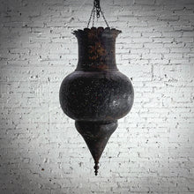 Load image into Gallery viewer, Moroccan Patina Brass Pendant Light
