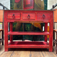 Load image into Gallery viewer, Marsella Large Farmhouse Waxed Console
