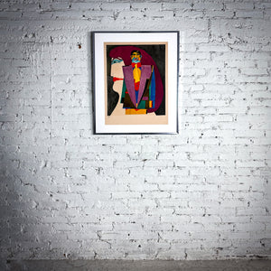1974 Richard Lindner Pop Art Lithograph Print