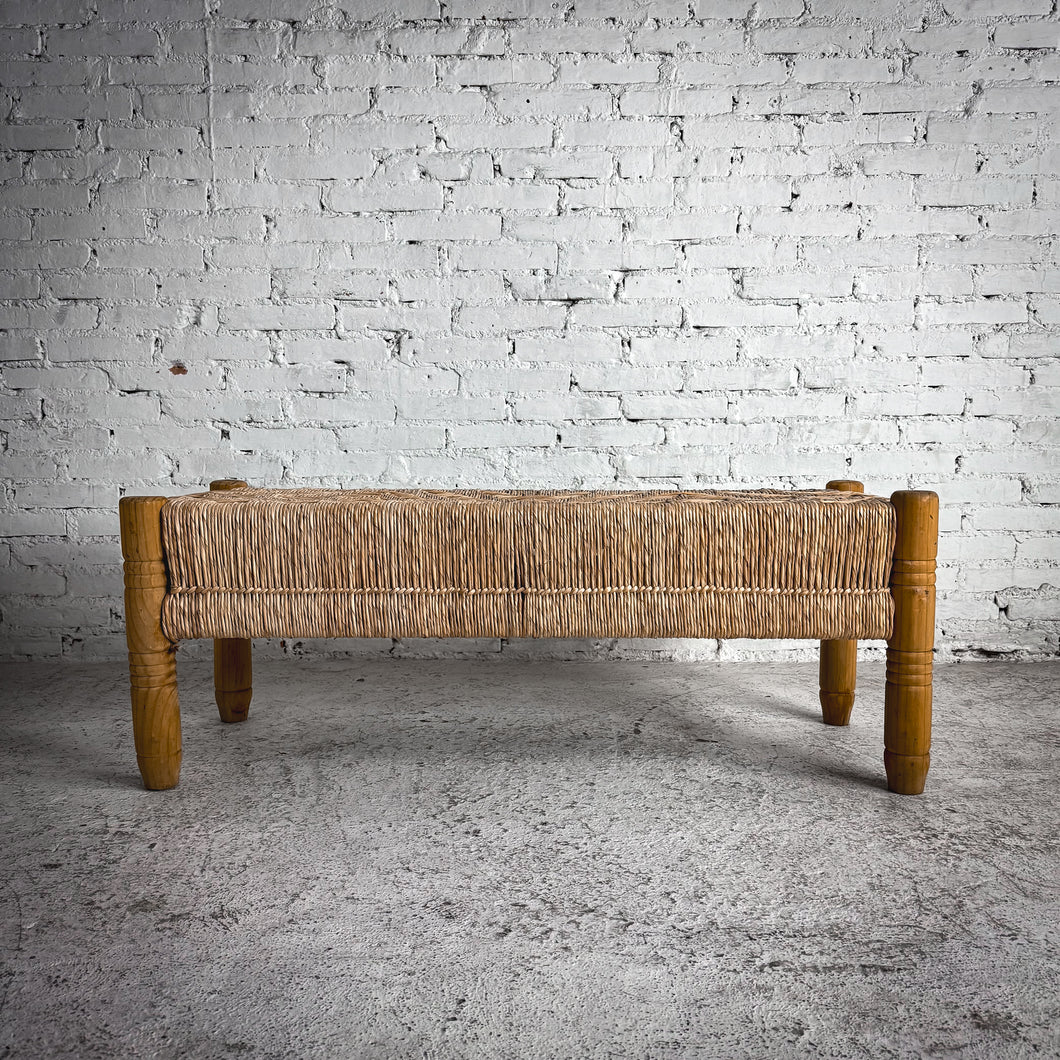 Mexican Rush Seat Bench