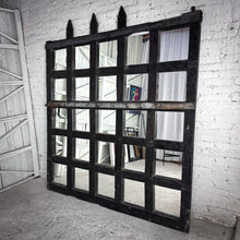 Load image into Gallery viewer, Farmhouse Blackened Mesquite Door Mirror
