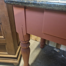 Load image into Gallery viewer, Traditional Granite &amp; Wood Work Table
