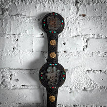 Load image into Gallery viewer, Chinese Inlay Bronze Ruyi Scepter Artifact
