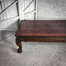 Load image into Gallery viewer, Anglo Indian Teak Cocktail Table
