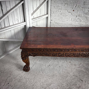 Anglo Indian Teak Cocktail Table