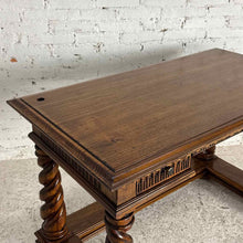 Load image into Gallery viewer, Barley Twist Jacobean Revival Desk
