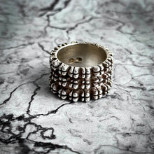 Load image into Gallery viewer, Contemporary Modernist Sterling Silver Band
