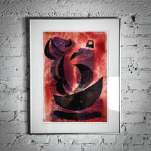 Load image into Gallery viewer, Paul Fontaine Watercolor La Mer
