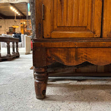 Load image into Gallery viewer, Rustic Fluted Pine Storage Cabinet
