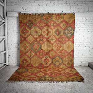 Pali Indian Woven Natural Jute Rug