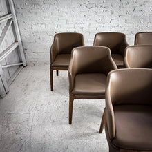 Load image into Gallery viewer, Set of 6 Namuh Leather Oak Dining Chair
