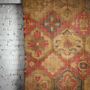 Pali Indian Woven Natural Jute Rug