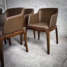 Load image into Gallery viewer, Set of 6 Namuh Leather Oak Dining Chair
