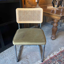 Load image into Gallery viewer, Set of 4 Mid-Century Modern Wood &amp; Chrome Dining Chair
