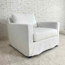 Load image into Gallery viewer, Ellery Linen Slipcovered Armchair

