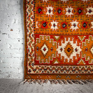 Azilal Wool Medium Pile Moroccan Knotted Rug