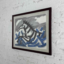 Load image into Gallery viewer, Janitzio Escalera Horse Painting 2008
