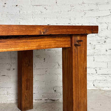 Load image into Gallery viewer, Rustic Hacienda Pegged Mesquite Dining Table
