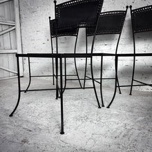Load image into Gallery viewer, Set of 4 Industrial Iron Dining Chair
