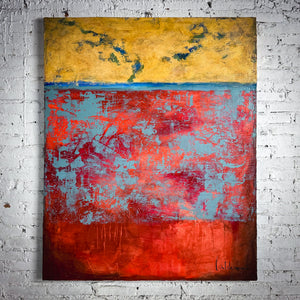 Merry Calderoni Impressionism Canvas Abstract Painting