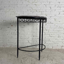 Load image into Gallery viewer, Neoclassical Demilune Marble Console
