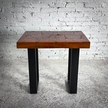 Load image into Gallery viewer, Modern Glossy Resin Wood Side Table
