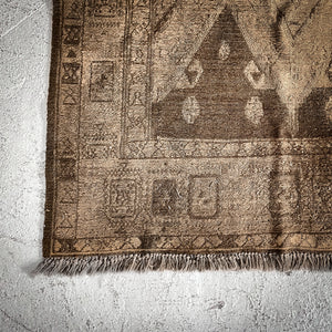 1940's Jajim Braided Wool Kilim Flatweave Rug