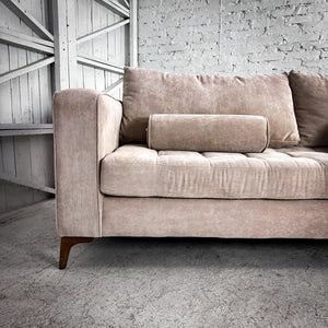 American Modern Microvelvet Sofa