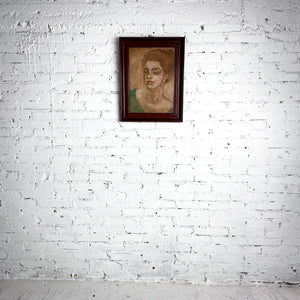 Nefero Expressionist Oil Portrait Painting