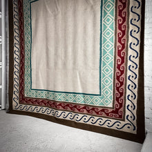 Load image into Gallery viewer, Rectangular Tribal Wool Mexican Flatweave Rug
