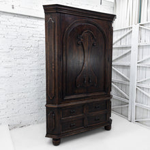 Load image into Gallery viewer, 2 Piece Evos Spanish Colonial Espresso Wood Media Cabinet
