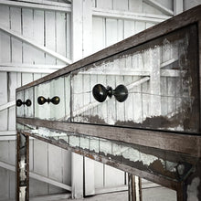 Load image into Gallery viewer, Contemporary Silver Leaf Mirrored Desk or Workstation
