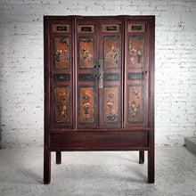 Load image into Gallery viewer, Chinoiserie Painted Storage Cabinet
