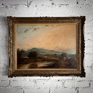 George Bernard O'Neill Inspo Landscape Oil Painting