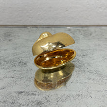 Load image into Gallery viewer, Vintage Gold Tone Trinket Box
