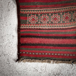 Afghanistan Kilim Wool Runner Turkish Flatweave Rug