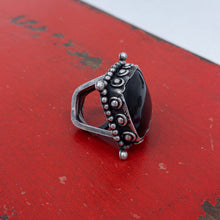 Load image into Gallery viewer, Andrea Arisiaga Polished Silver Labradorite Ring
