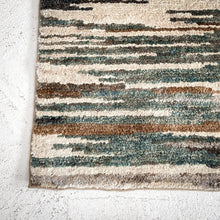 Load image into Gallery viewer, Contemporary Hand Knotted Linen Natural Rug
