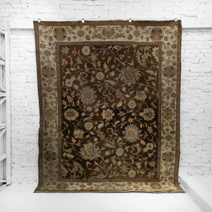 Sultanabad India Traditional Wool India Hand Knotted Rug